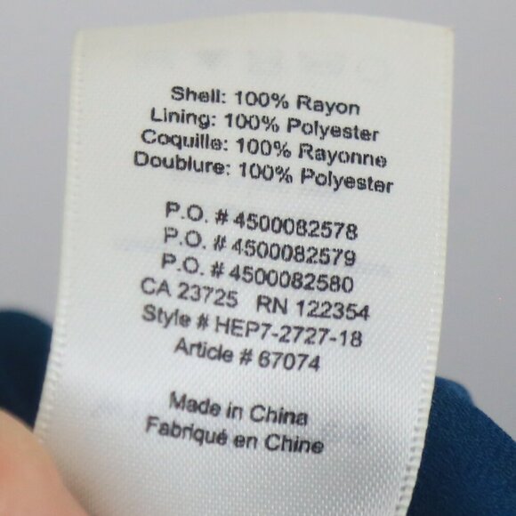 Aritzia Wilfred Free Lagum Tank Top Blouse in Teal Blue Size Small - Picture 3 of 5